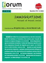 Forum 175 : IMMIGRATIONS « Arriver ». Accueil et travail social