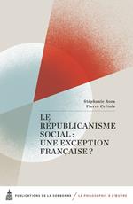 Le Républicanisme social : une exception française ?