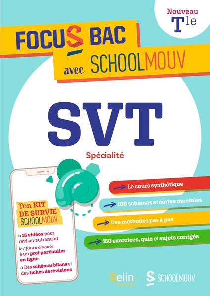 FOCUS BAC SVT SPECIALITE TERMINALE