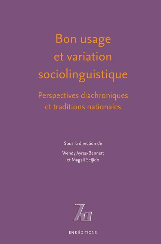 Bon usage et variation sociolinguistique