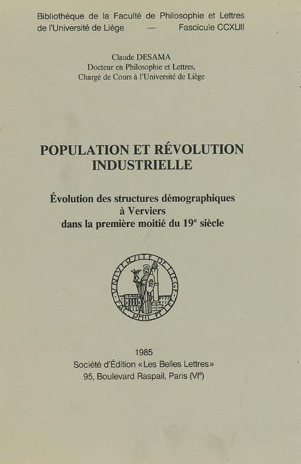 Population et révolution industrielle