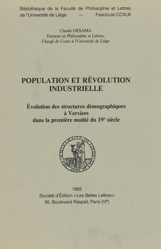 Population et révolution industrielle