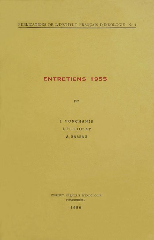 Entretiens 1955