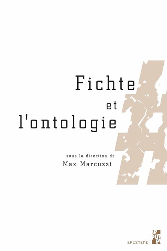 Fichte et l’ontologie
