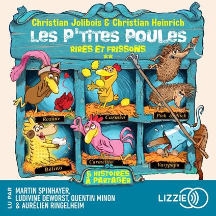 Les P'tites Poules : rires et frissons - Compilation Tomes 8 à 12