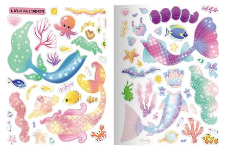 Le sirenette. I miei 500 adesivi creativi. Ediz. a colori - 2