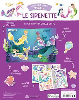 Le sirenette. I miei 500 adesivi creativi. Ediz. a colori - 3