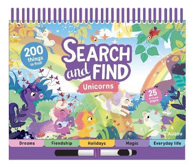 Unicorns Search and Find - cover
