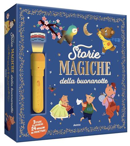 Storie magiche della buonanotte. Con dischetto diapositiva. Con torcia - copertina