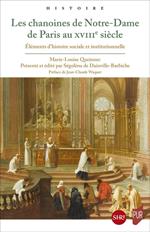 Les chanoines de Notre-Dame de Paris au XVIIIe siècle