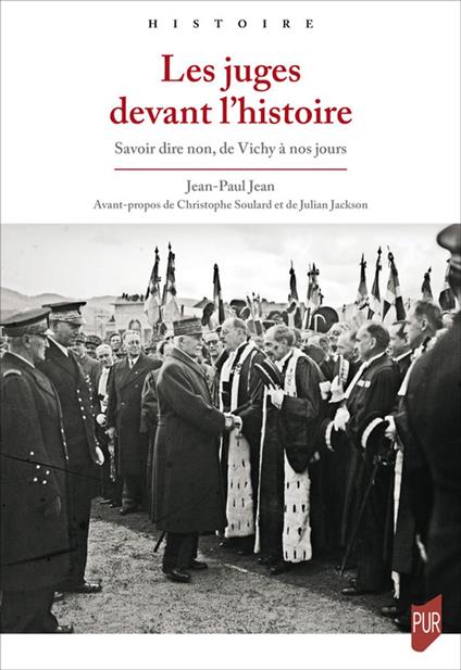 Les juges devant l’histoire