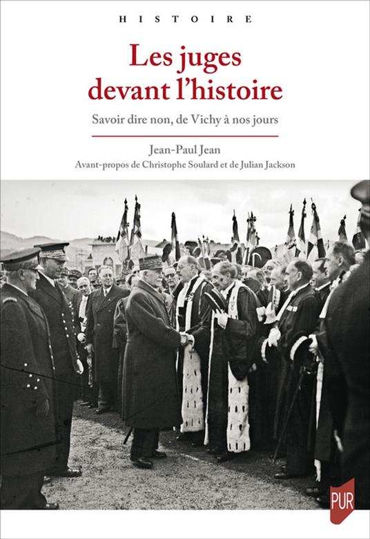 Les juges devant l’histoire