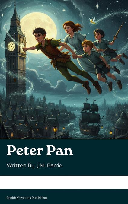 Peter Pan - James Matthew Barrie,Zenith Velvet Ink Publishing - ebook