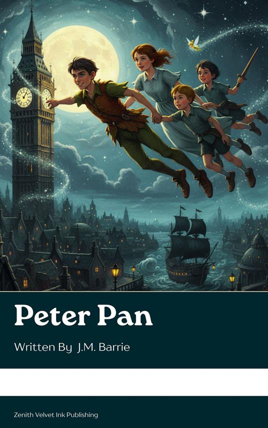 Peter Pan - James Matthew Barrie,Zenith Velvet Ink Publishing - ebook