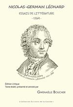 Nicolas-Germain Léonard. Essais de littérature - 1769 -