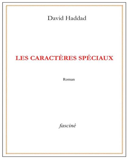 Les caractères spéciaux