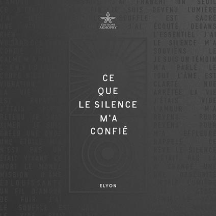 Ce que le silence m'a confié