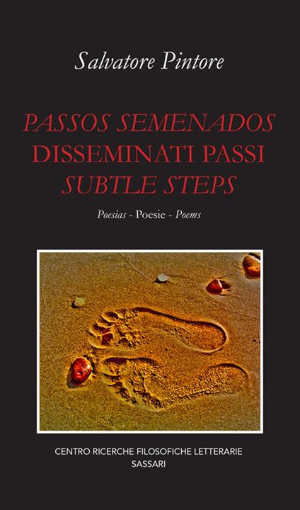 Passos semenados-Disseminati passi-Subtle steps - Salvatore Pintore - copertina