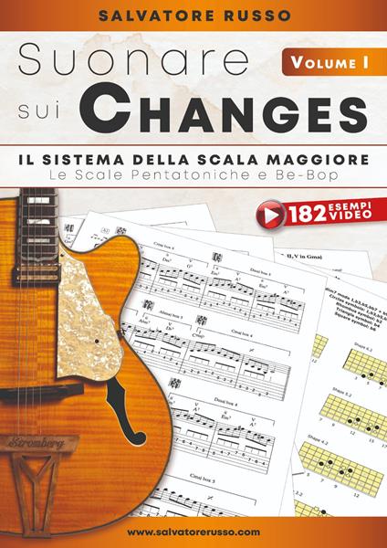 Suonare sui changes. Ediz. a spirale. Con Video. Vol. 1: sistema della scala maggiore, Il. - Salvatore Russo - copertina