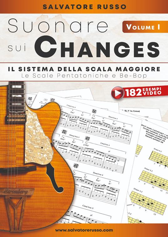 Suonare sui changes. Ediz. a spirale. Con Video. Vol. 1: sistema della scala maggiore, Il. - Salvatore Russo - copertina