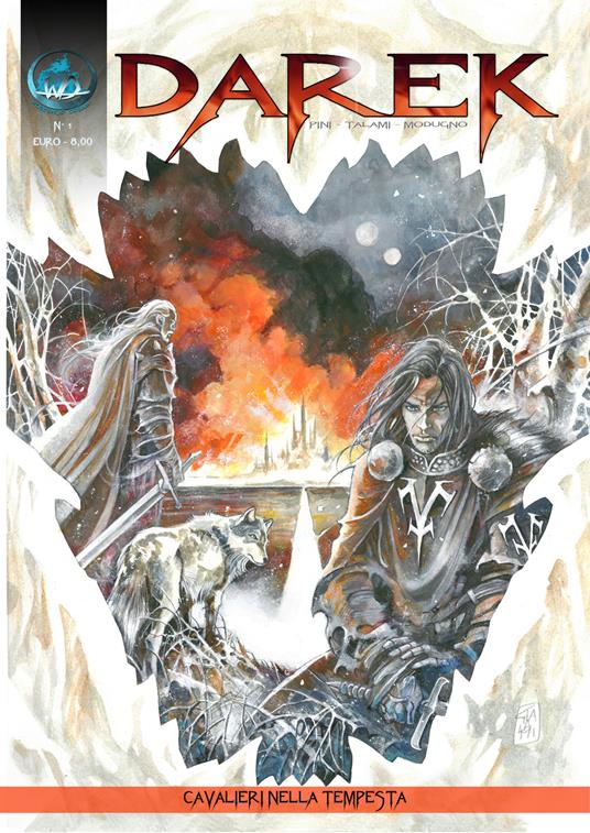 Cavalieri nella tempesta. Darek - Massimo Pini - copertina