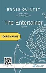 The entertainer. Ragtime. Brass quintet. Score & parts. Partitura e parti