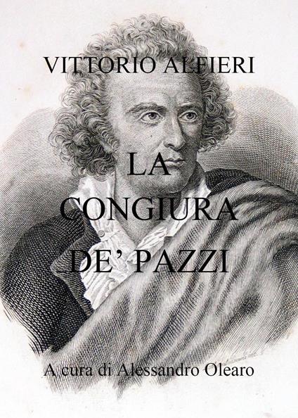 La congiura de' Pazzi - Vittorio Alfieri - copertina