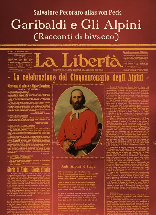 Garibaldi e gli alpini (racconti di bivacco) - Salvatore Pecoraro - copertina