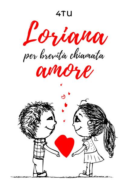 Loriana per brevità chiamata amore - 4TU - copertina
