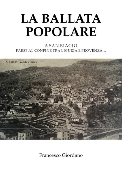 La ballata popolare - Francesco Giordano - copertina
