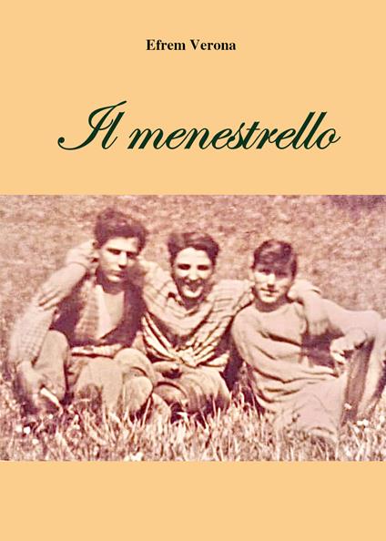 Il menestrello - Efrem Verona - copertina