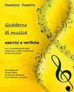 Quaderno di musica: esercizi e verifiche