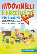 Indovinelli e barzellette per bambini: enigmi, barzellette, scioglilingua e molto altro! Sfida la tua famiglia e i tuoi amici! Happy Hour Entertainment