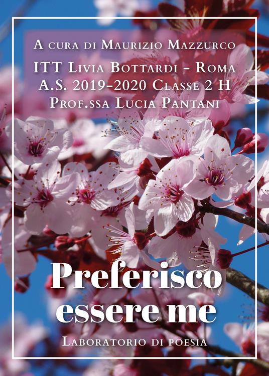 Preferisco essere me - copertina
