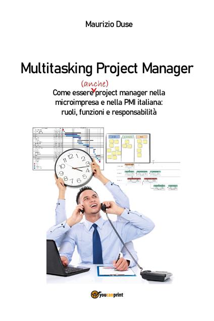 Multitasking project manager - Maurizio Duse - copertina