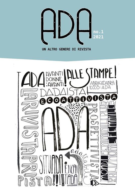 Ada. Un altro genere di rivista (2021). Vol. 1 - copertina