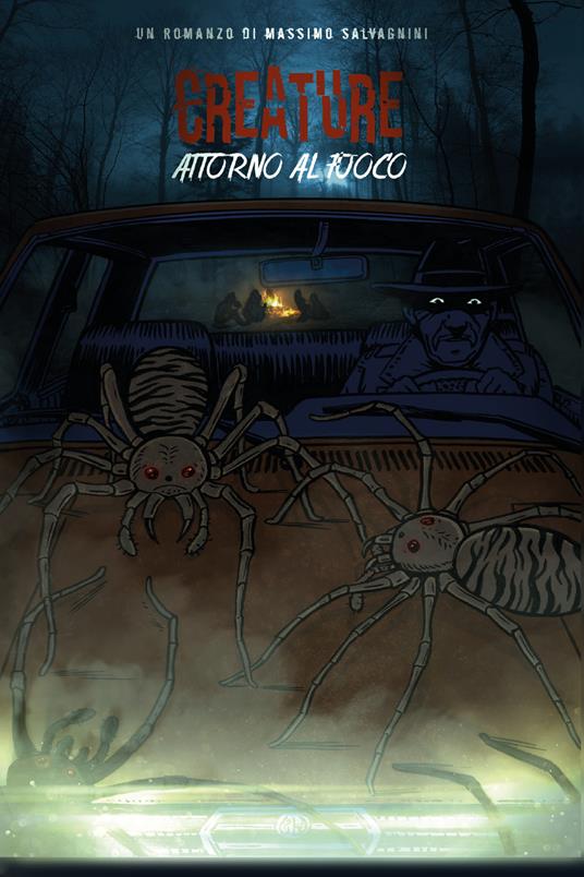 Creature attorno al fuoco - Massimo Salvagnini - copertina