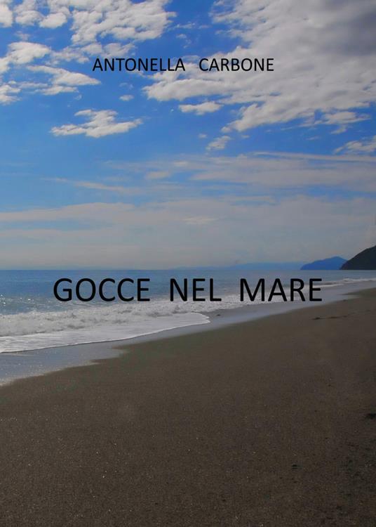 Gocce nel mare - Antonella Carbone - copertina