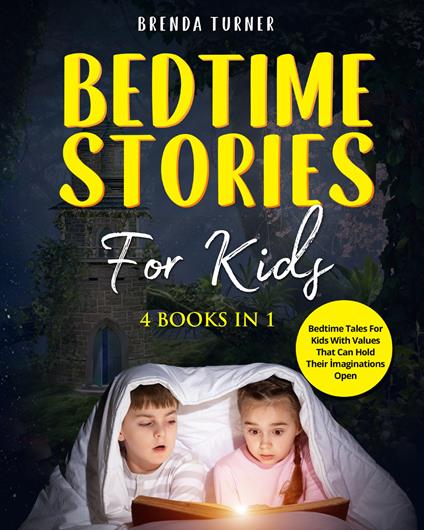 Bedtime stories for kids (4 books in 1) - Brenda Turner - copertina
