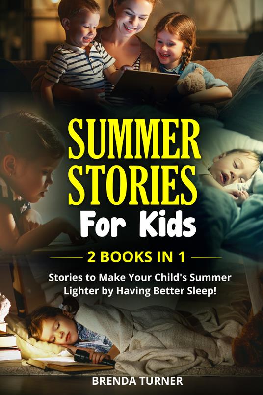 Summer stories for kids (2 books in 1) - Brenda Turner - copertina
