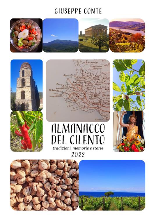Almanacco del Cilento. Tradizioni, memorie e storie. Anno 2022 - Giuseppe Conte - copertina