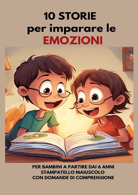 10 storie per imparare le emozioni - Paola Giorgia Mormile - copertina
