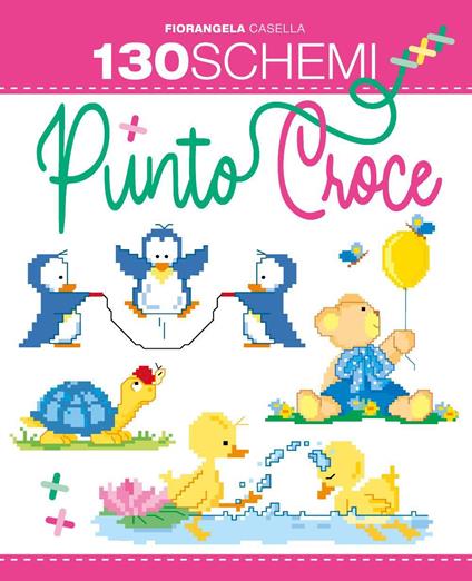 130 schemi punto croce - Fiorangela Casella - copertina