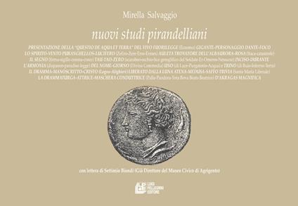 Nuovi studi pirandelliani. Vol. 16 - Mirella Salvaggio - copertina