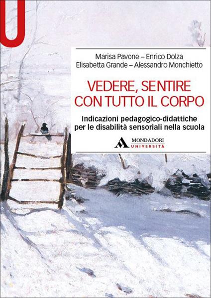 Vedere, sentire con tutto il corpo. Indicazioni pedagogico-didattiche per le disabilità sensoriali nella scuola - Marisa Pavone,Enrico Dolza,Elisabetta Grande - copertina