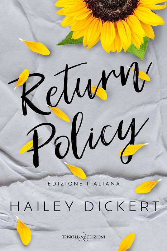 Return policy. Ediz. italiana - Hailey Turner - copertina
