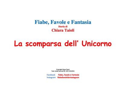 La scomparsa dell'unicorno - Chiara Taioli - ebook