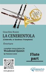 La cenerentola. Ouverture. Trascrizione per quintetto di fiati. Parte di flauto