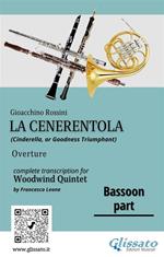 La cenerentola. Ouverture. Trascrizione per quintetto di fiati. Parte di fagotto
