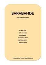 Sarabande from Suite in D minor by G. F. Haendel
